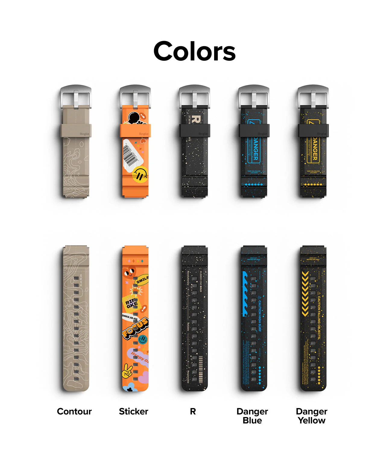 Watch Lug 20mm | Rubber One Bold Band - Design - Image 103