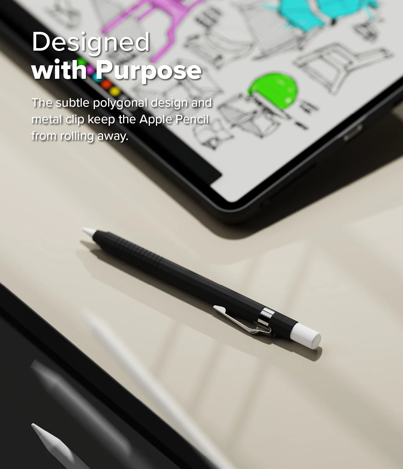 Apple Pencil USB-C Case | Silicone Drafting Pencil Case - Image 8