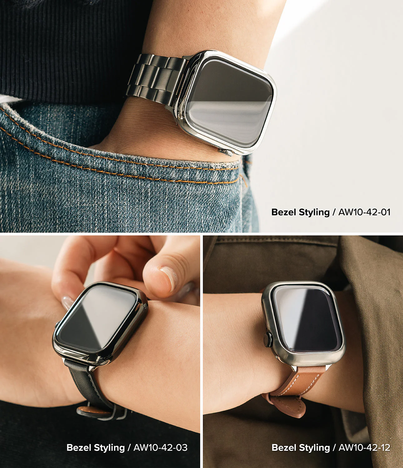 Apple Watch 11 / 10 (42mm) Cover | Bezel Styling - Image 27