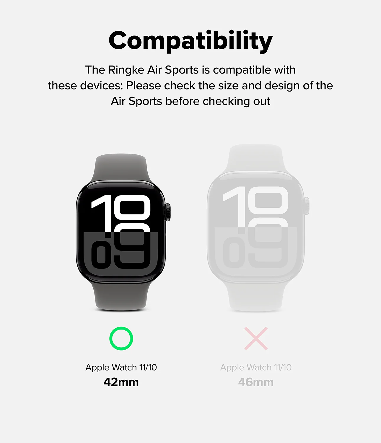 Apple Watch 11 / 10 (46mm) Case | Air Sports - Image 3