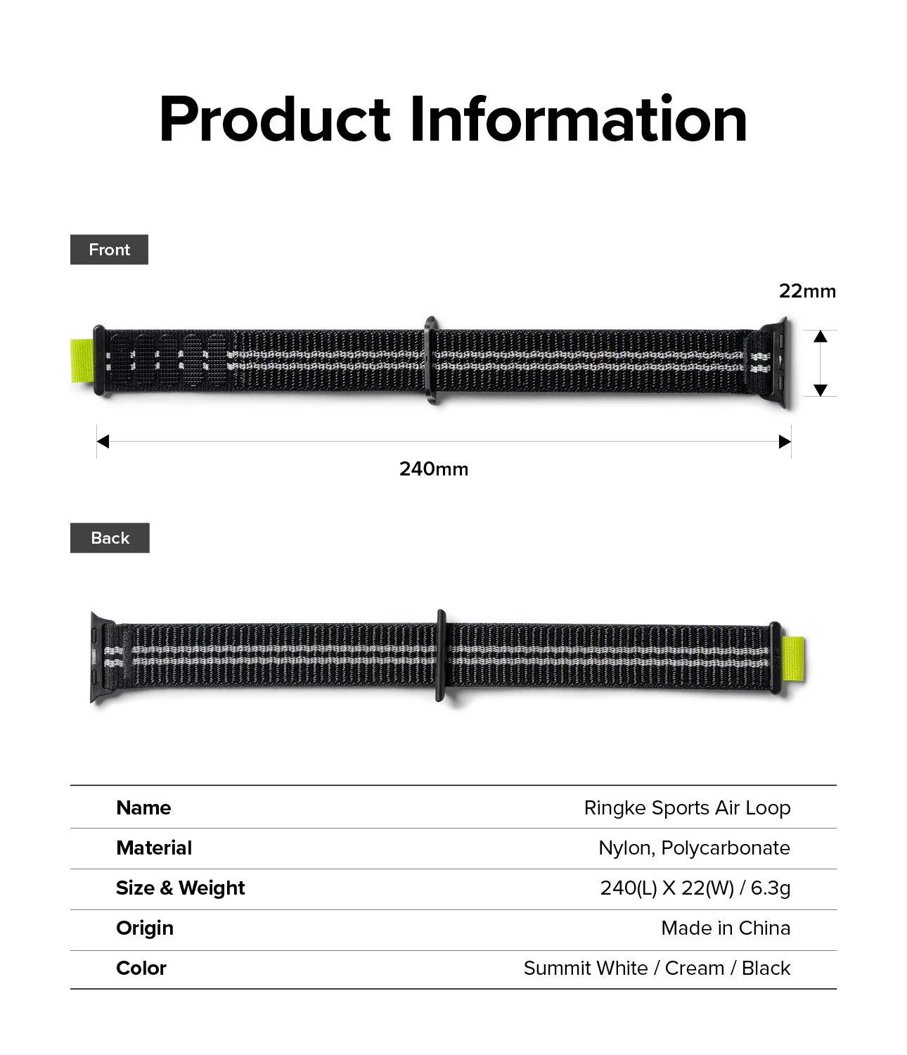 Apple Watch 42·41·40·38 mm | Sports Air Loop - Image 13