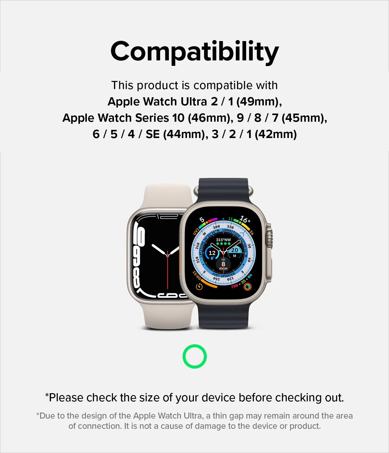 Apple Watch 49·46·45·44·42mm | Rubber One Bold Band - Image 32