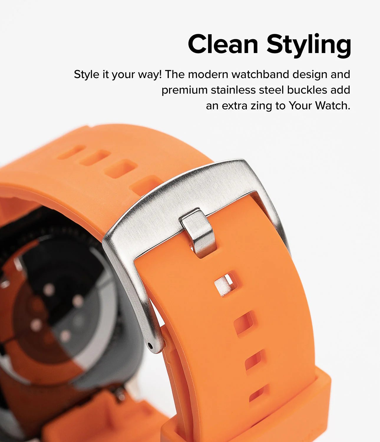 Apple Watch 49·46·45·44·42mm | Rubber One Bold Band - Image 36