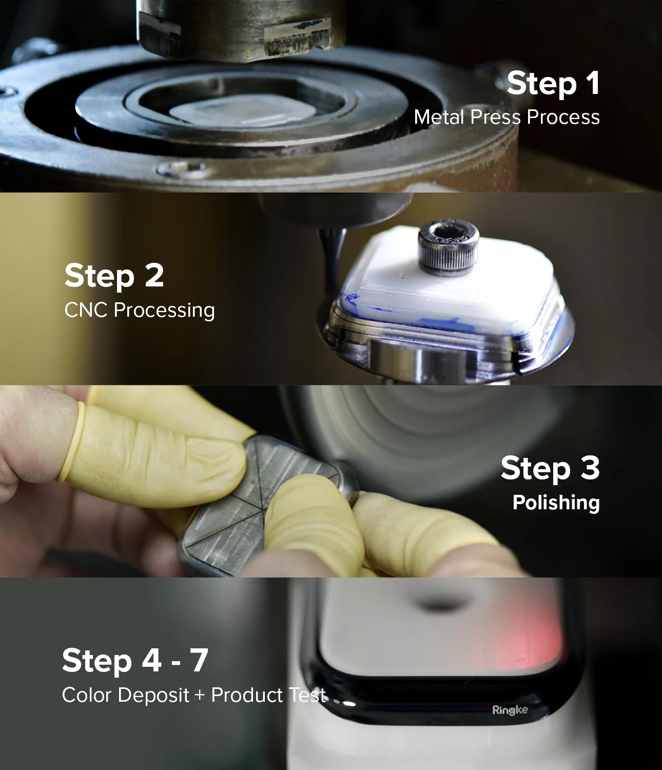 Apple Watch Series (45mm / 44mm) | Air Sports (Black) + Bezel Styling - Image 10