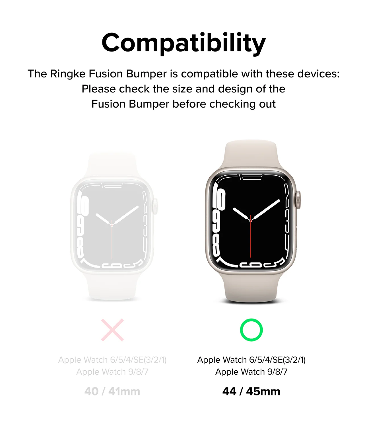 Apple Watch Series (45mm / 44mm) Case | Fusion Bumper - Image 36