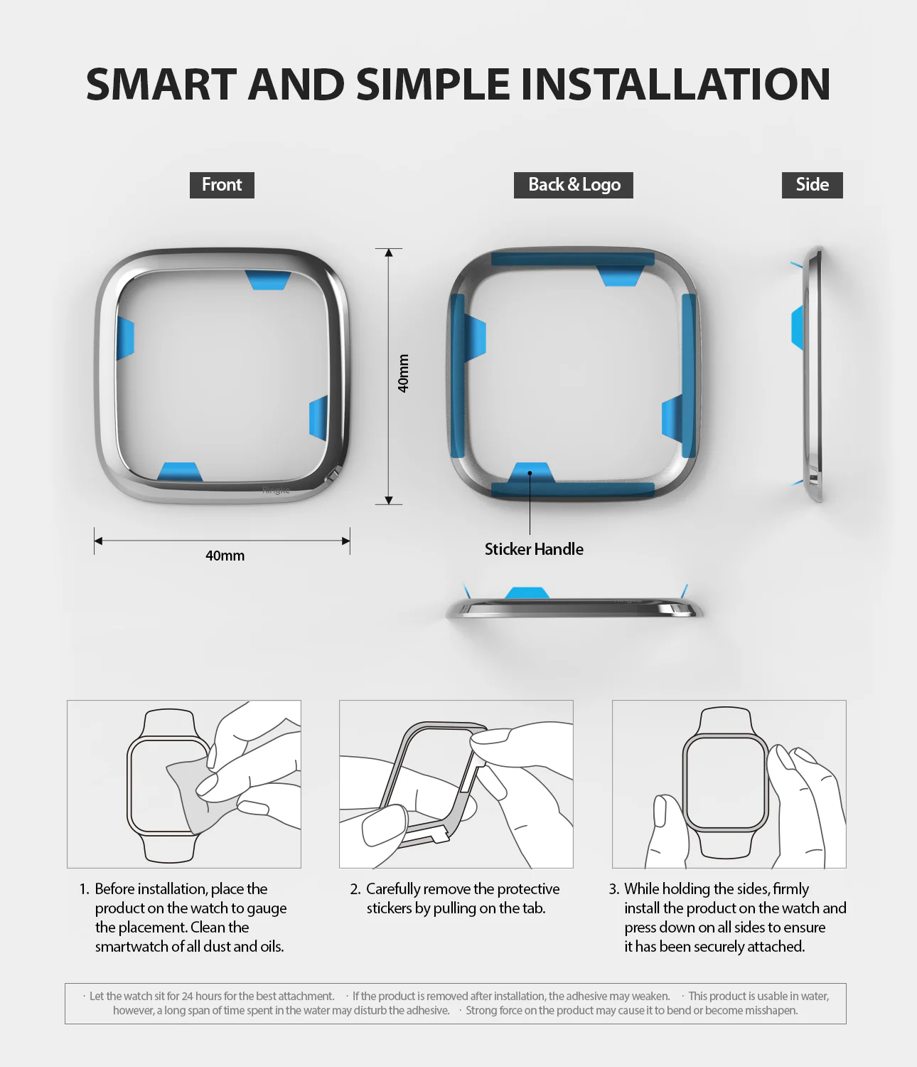 Fitbit Versa 2 | Bezel Styling 01 - Image 13