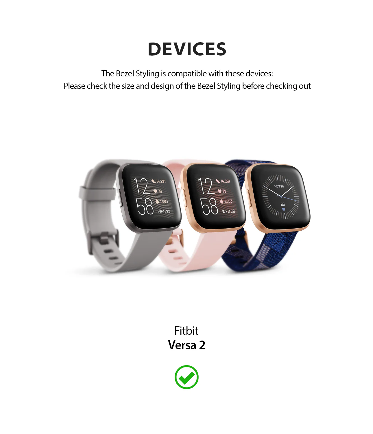 Fitbit Versa 2 | Bezel Styling 01 - Image 3