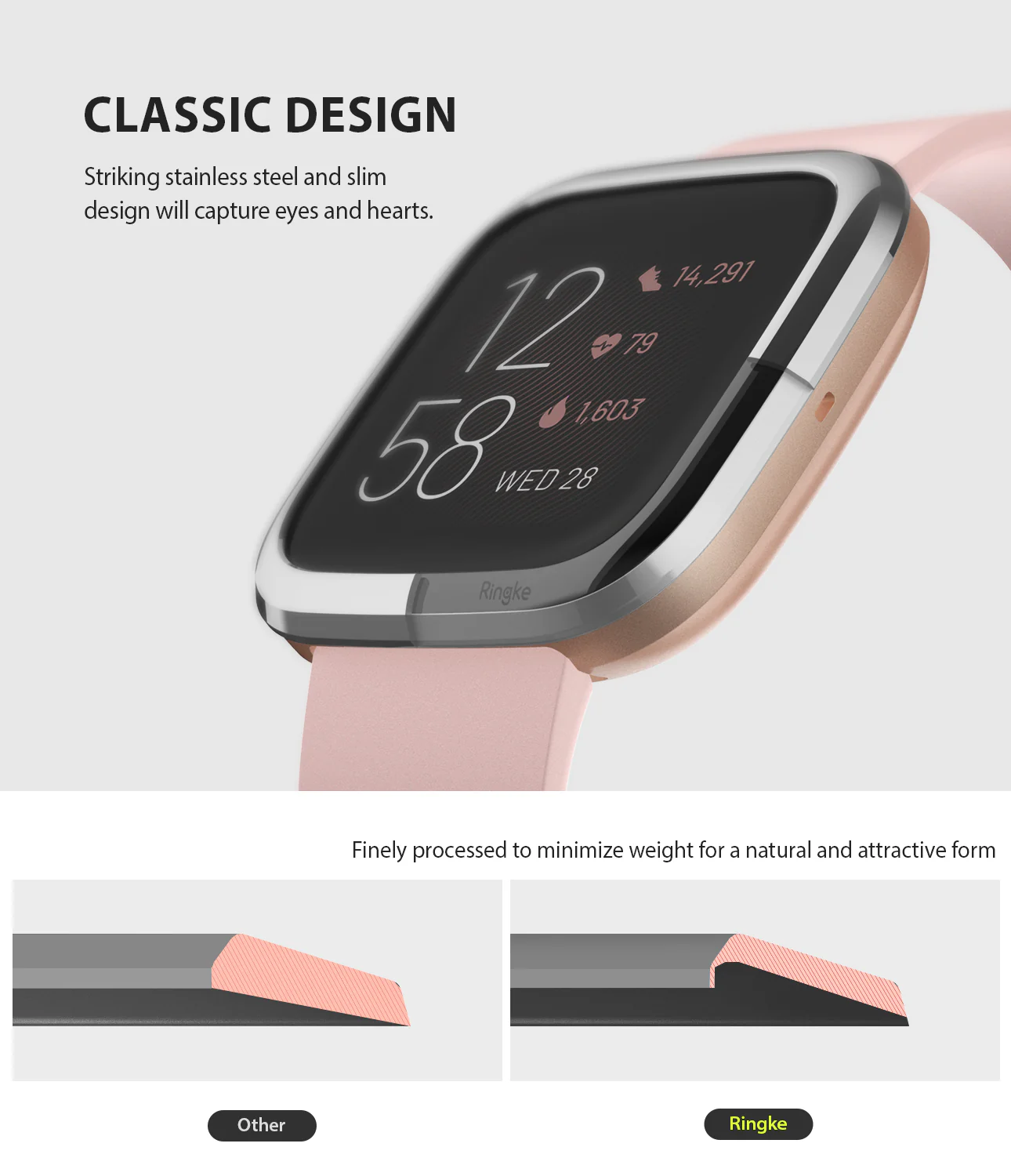 Fitbit Versa 2 | Bezel Styling 01 - Image 4