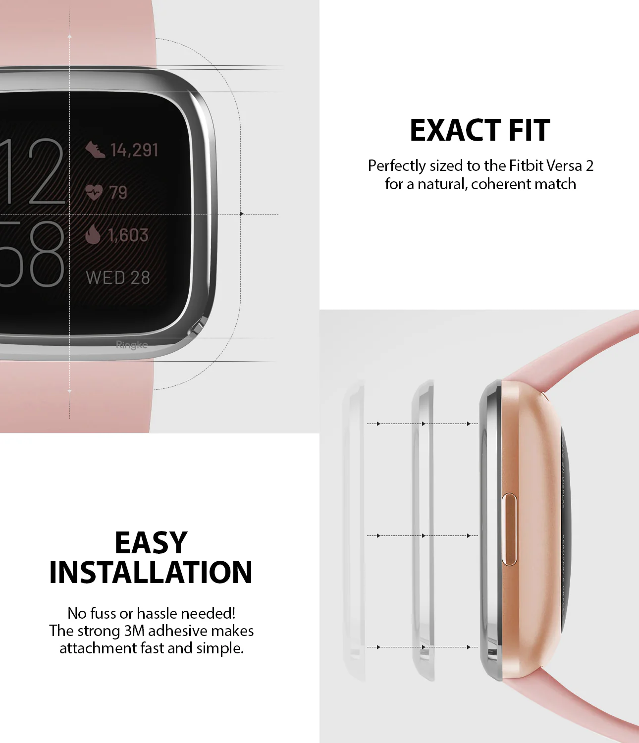 Fitbit Versa 2 | Bezel Styling 01 - Image 5
