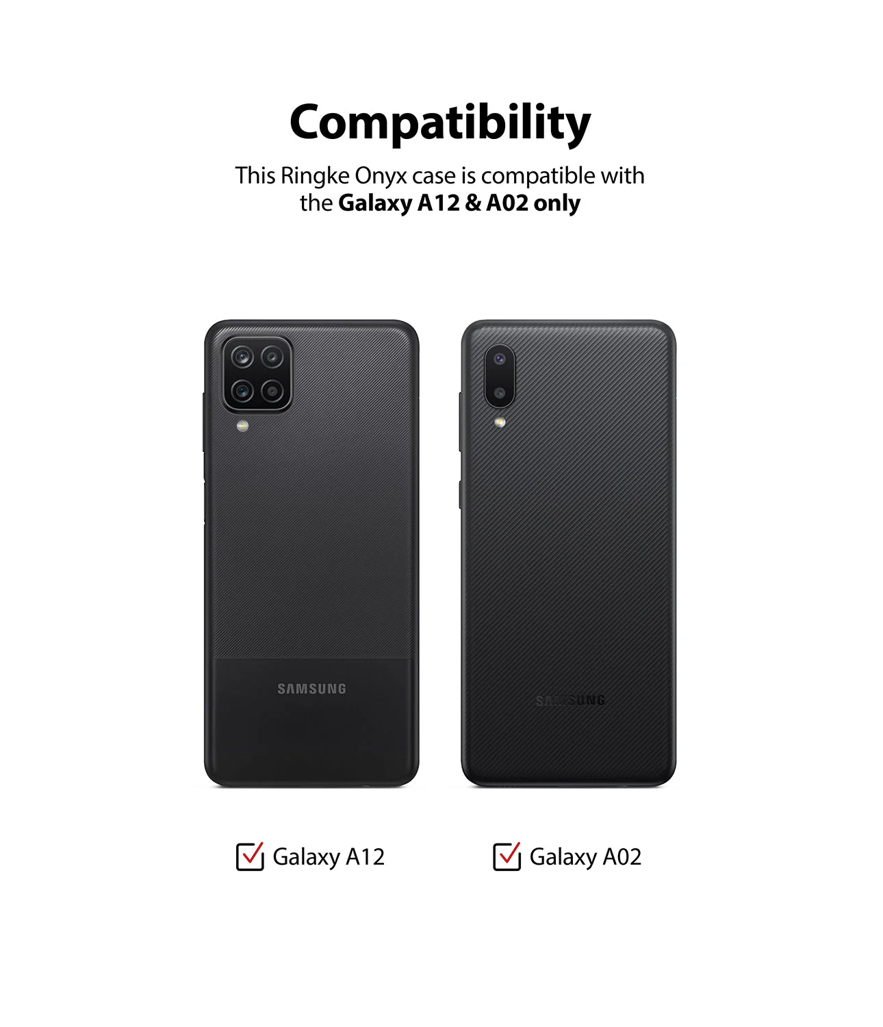 Galaxy A12 / A02 Case | Onyx - Image 5