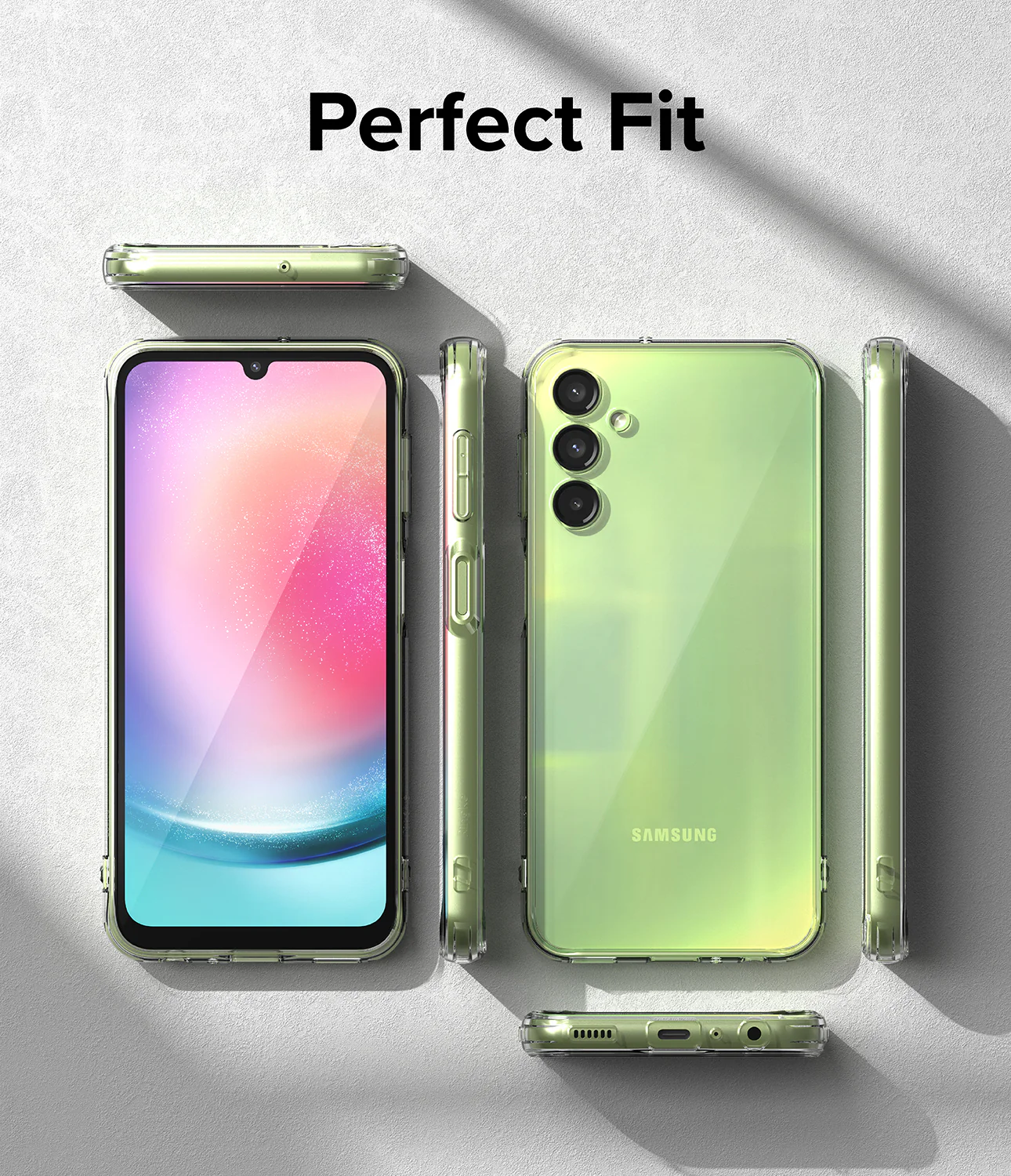 Galaxy A24 4G(LTE) Case | Fusion - Clear - Image 6