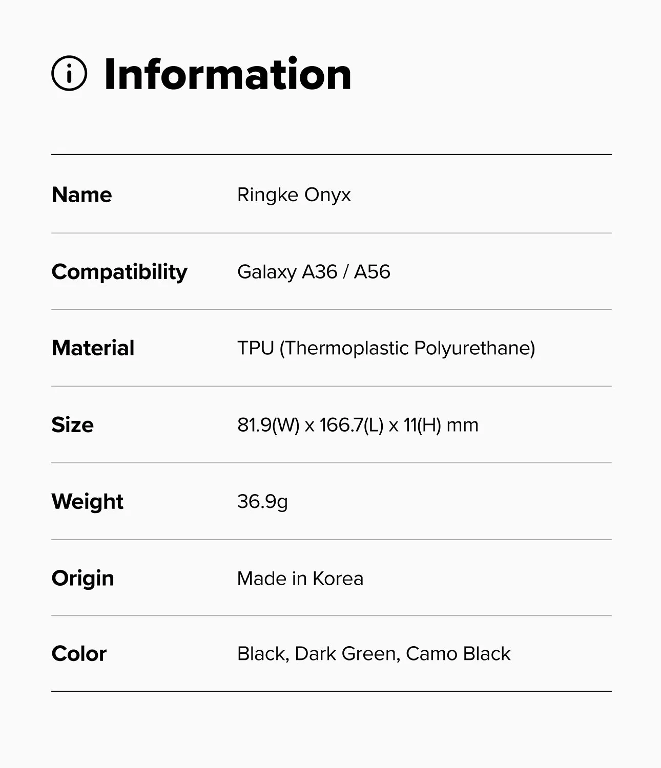 Galaxy A36 / A56 Case | Onyx - Image 28