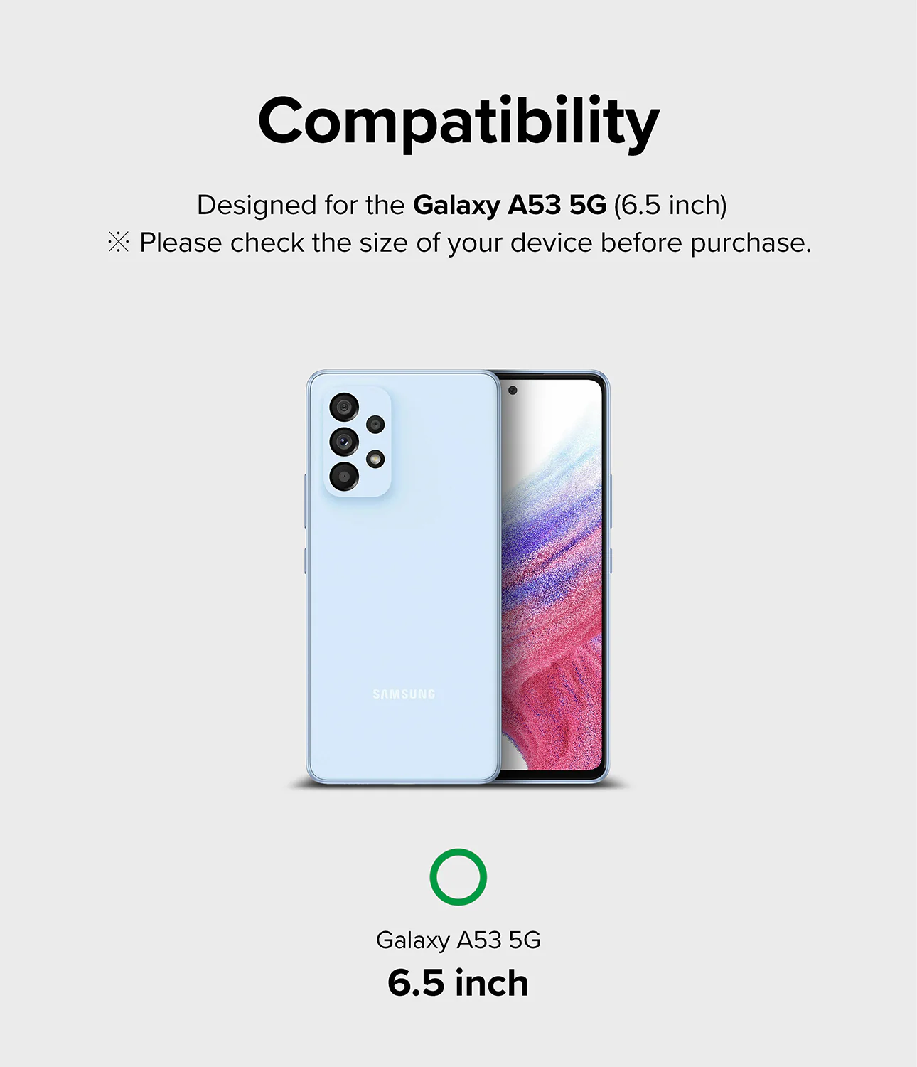 Galaxy A53 5G Screen Protector | Invisible Defender - Image 3