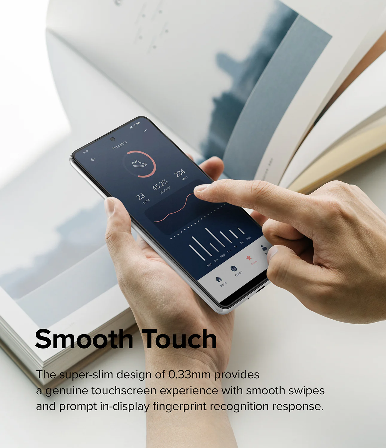 Galaxy A53 5G Screen Protector | Invisible Defender - Image 8