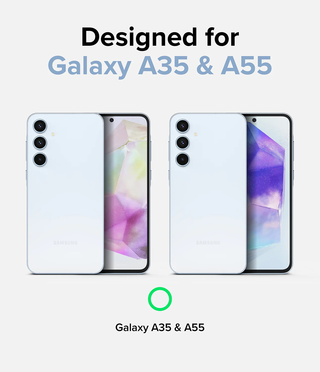 Galaxy A55 / A35 | Camera Lens Frame Glass - Image 3