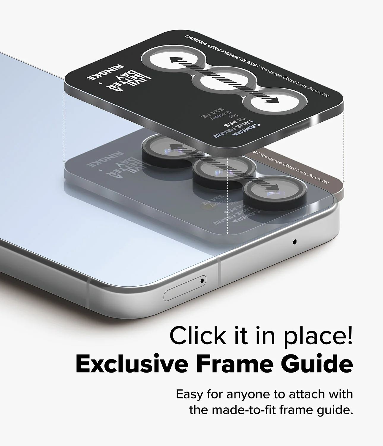 Galaxy S24 FE | Camera Lens Frame Glass - Image 11