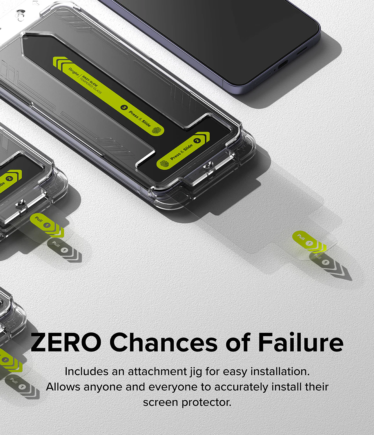 Galaxy S24 Plus Screen Protector | Easy Slide Tempered Glass - Image 4