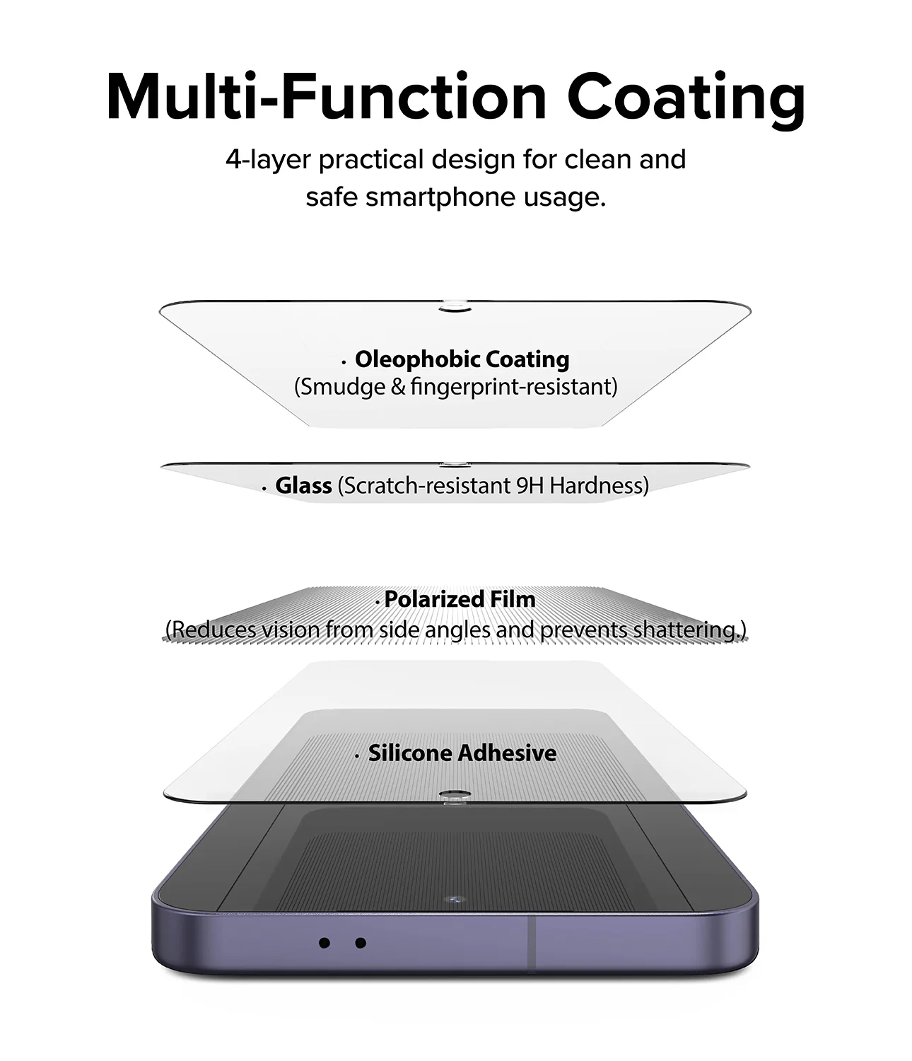 Galaxy S24 Screen Protector | Easy Slide Privacy Tempered Glass - Image 11