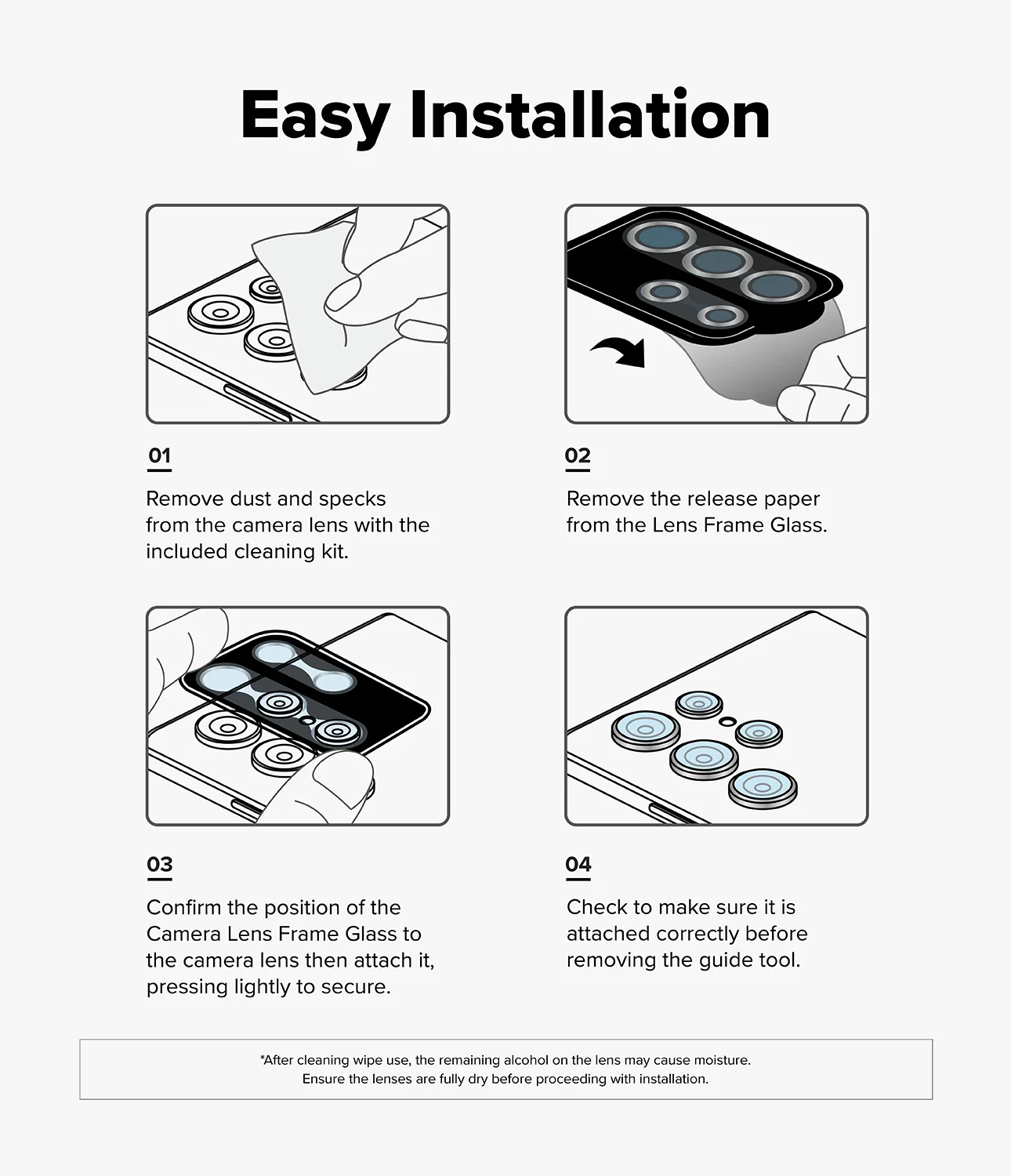 Galaxy S25 | Camera Lens Frame Glass - Image 13