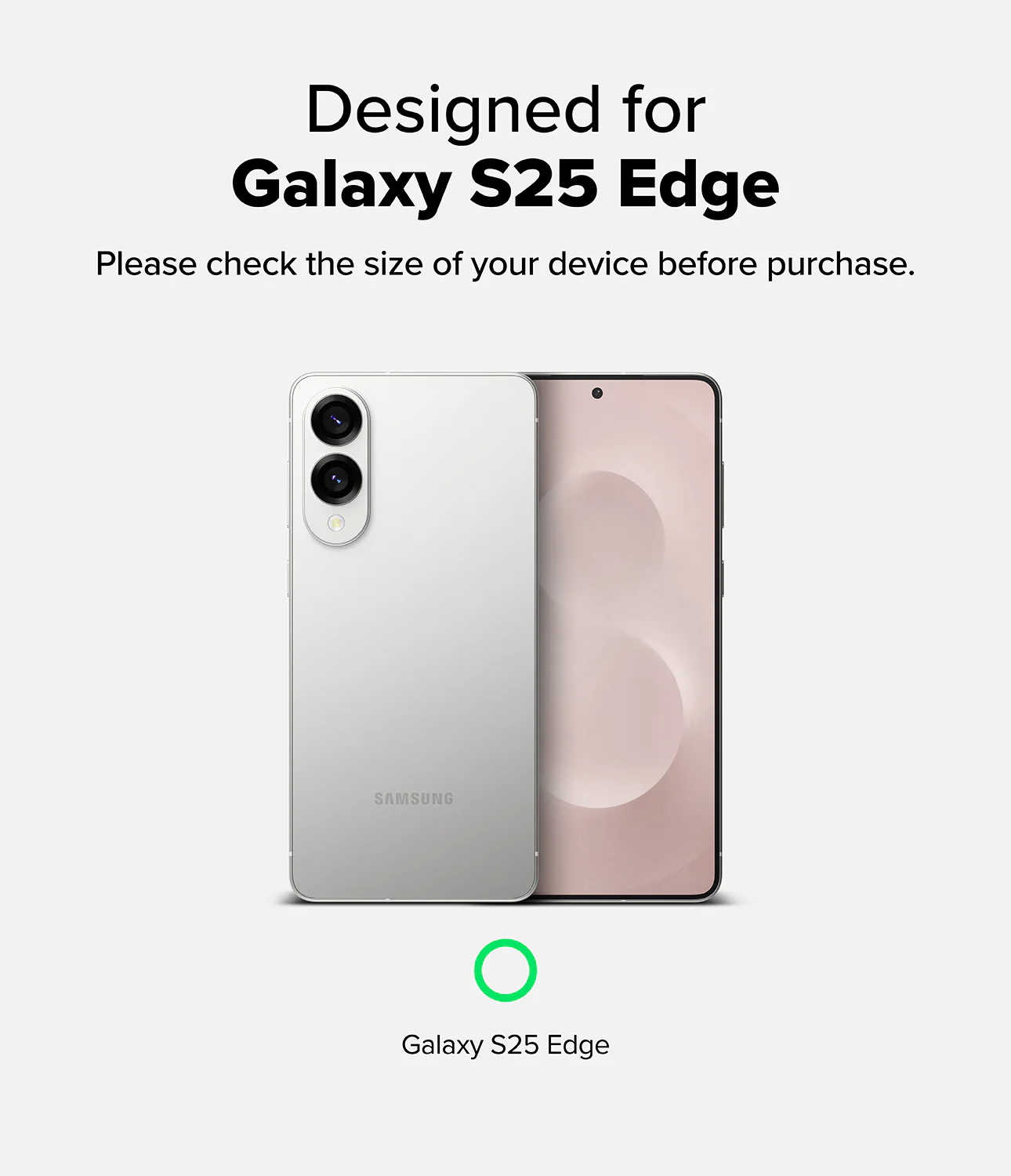 Galaxy S25 Edge | Camera Lens Frame Glass - Image 3