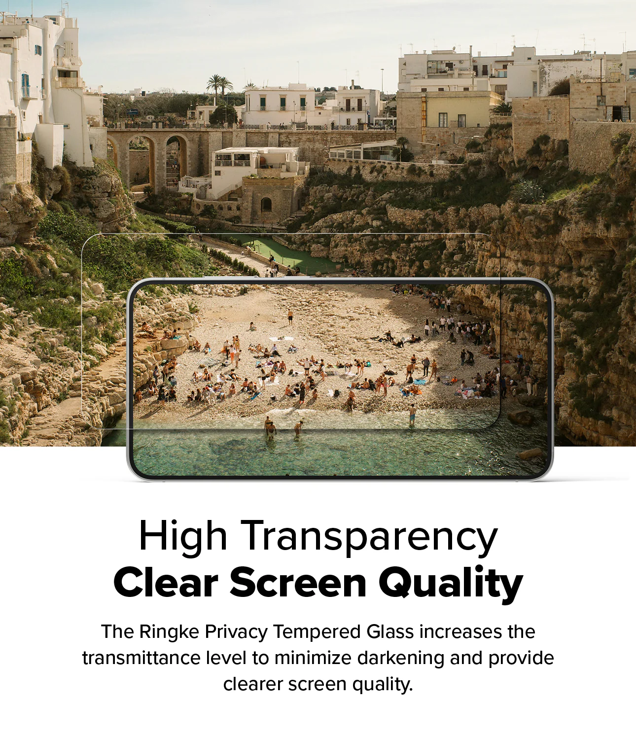 Galaxy S25 Plus Screen Protector | Easy Slide Privacy Tempered Glass - Image 10