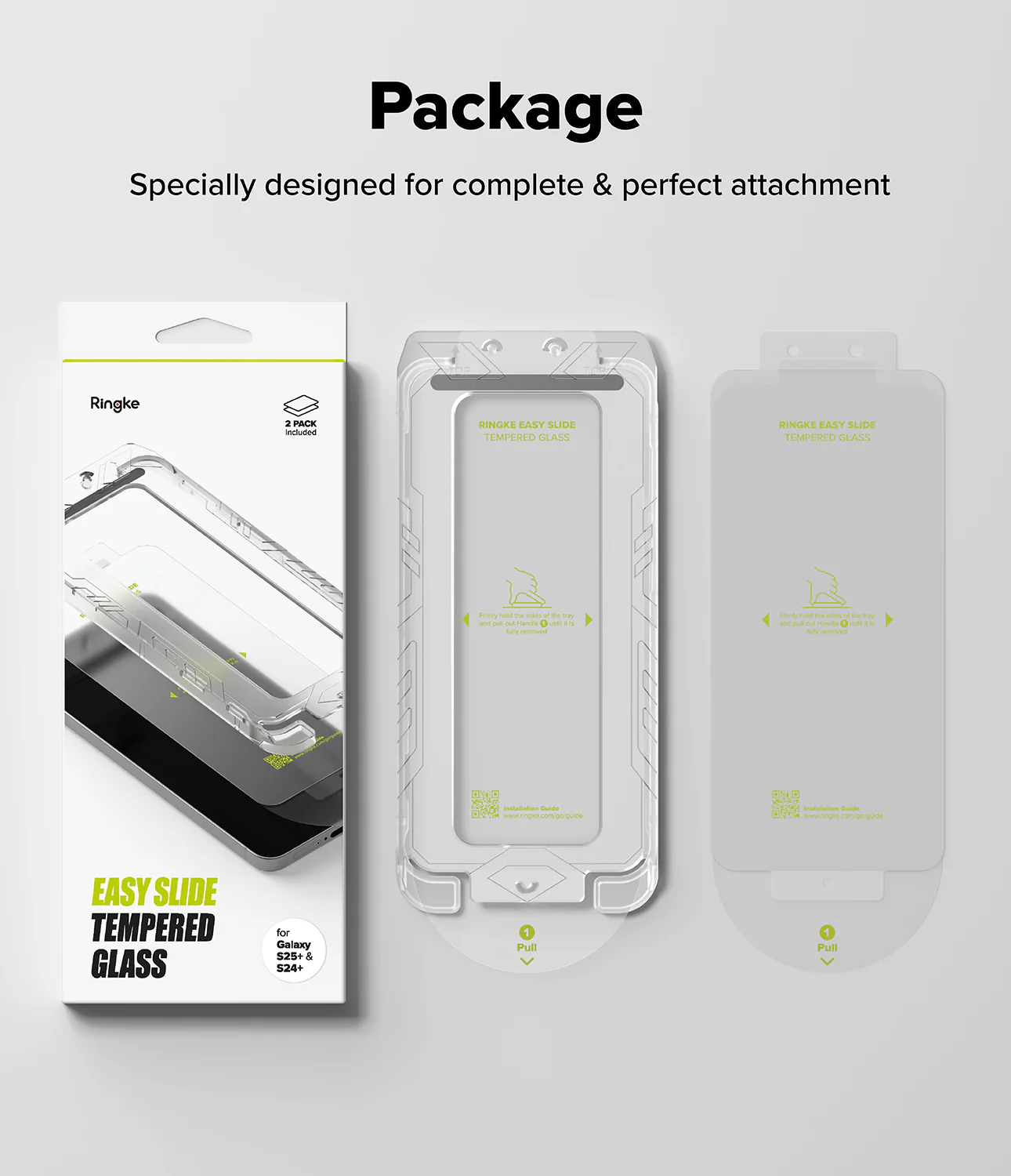Galaxy S25 Plus Screen Protector | Easy Slide Tempered Glass - Image 16
