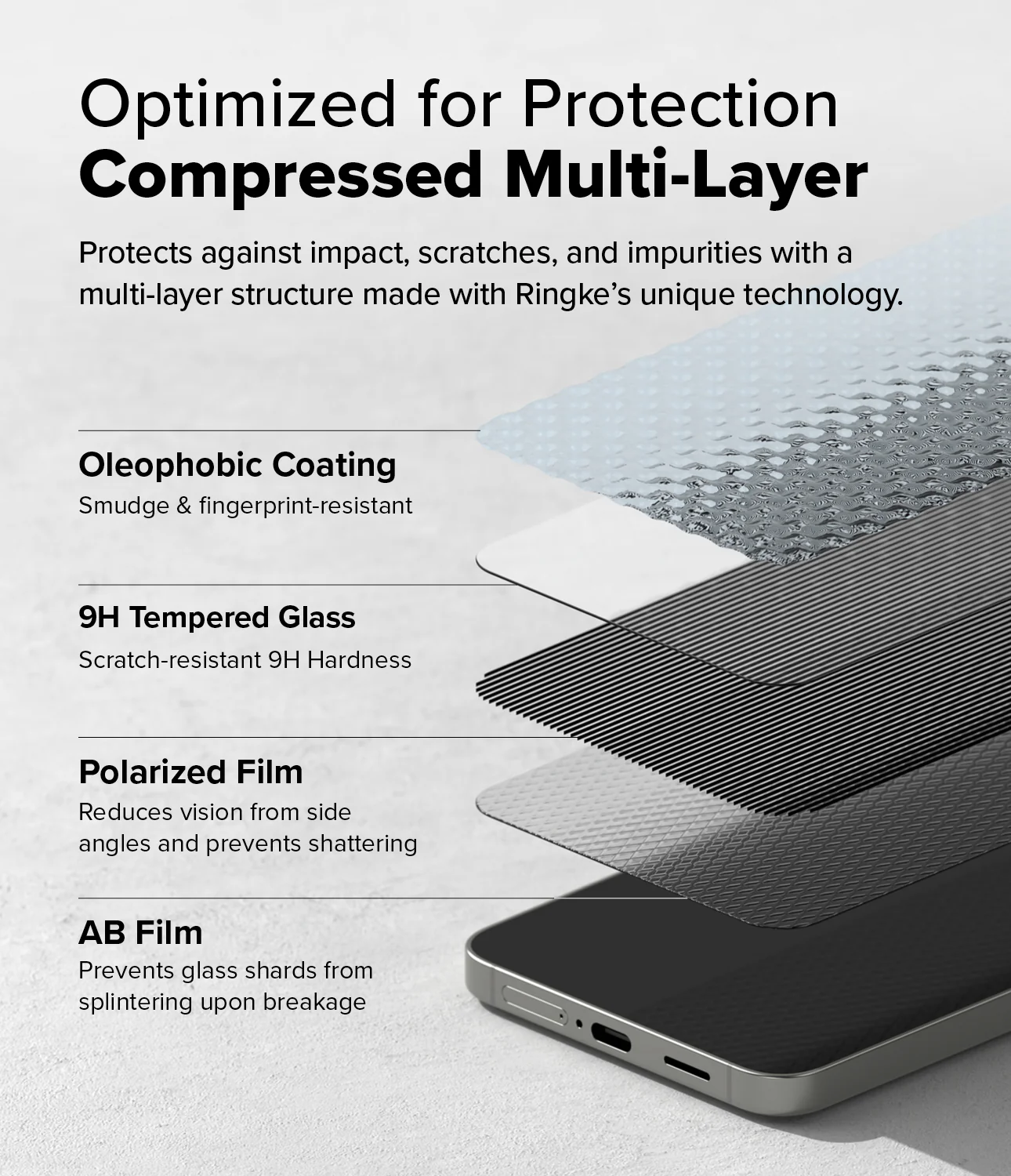 Galaxy S25 Screen Protector | Easy Slide Privacy Tempered Glass - Image 13