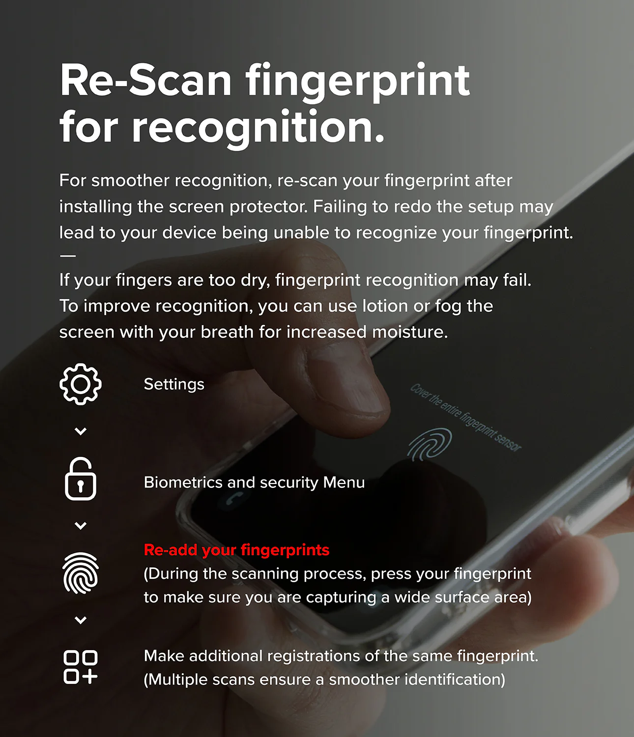 Galaxy S25 Screen Protector | Easy Slide Tempered Glass - Image 17