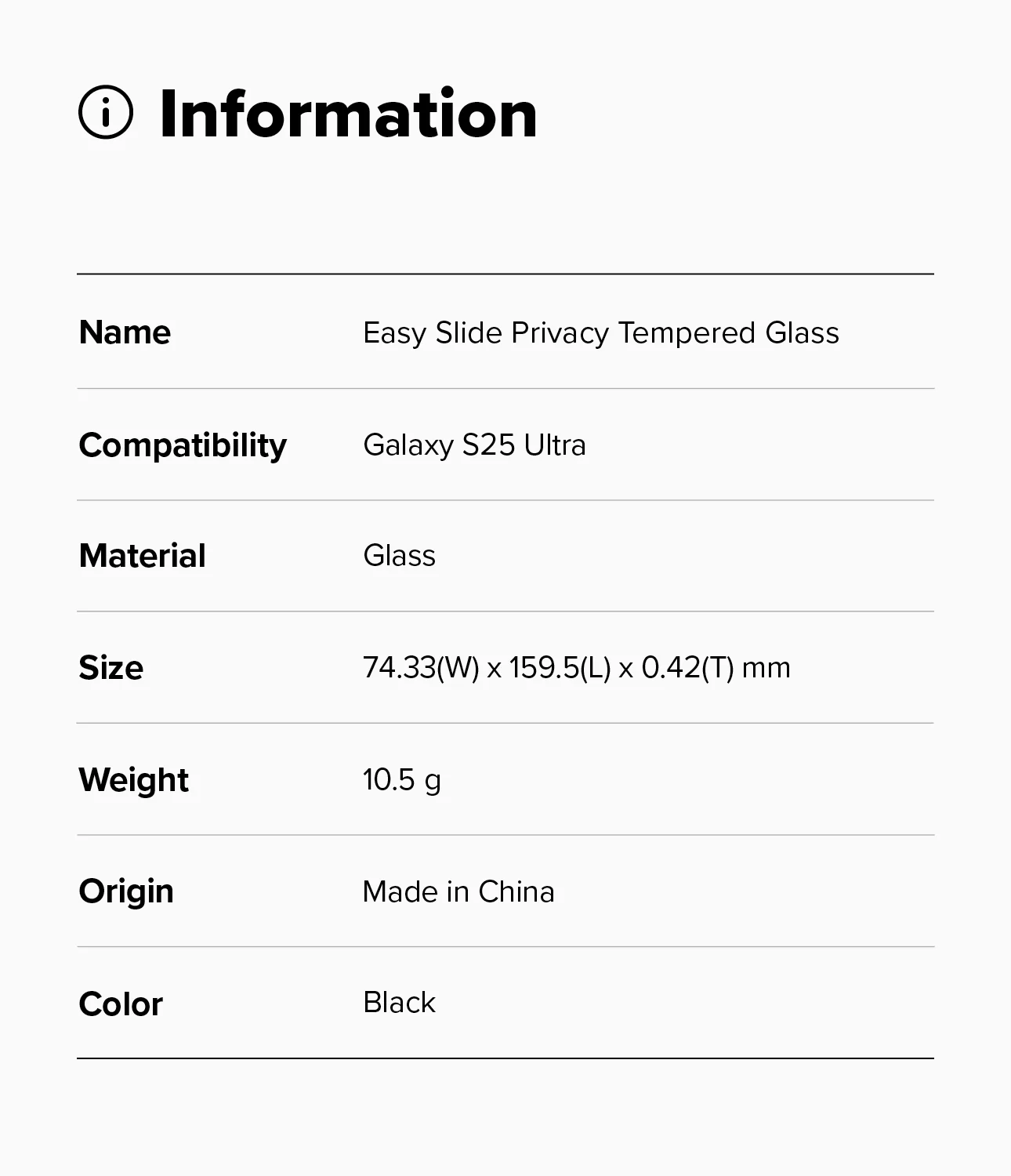 Galaxy S25 Ultra Screen Protector | Easy Slide Privacy Tempered Glass - Image 21