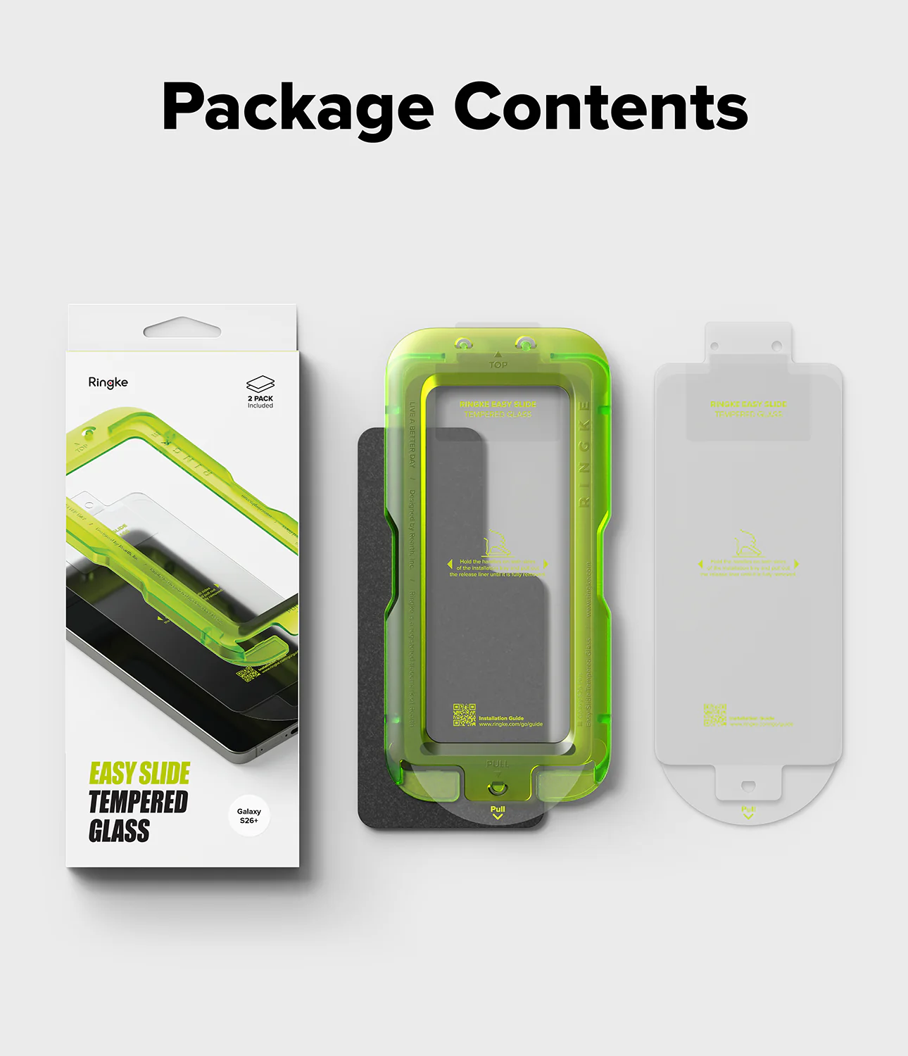 Galaxy S26 Plus Screen Protector | Easy Slide Tempered Glass - Image 14