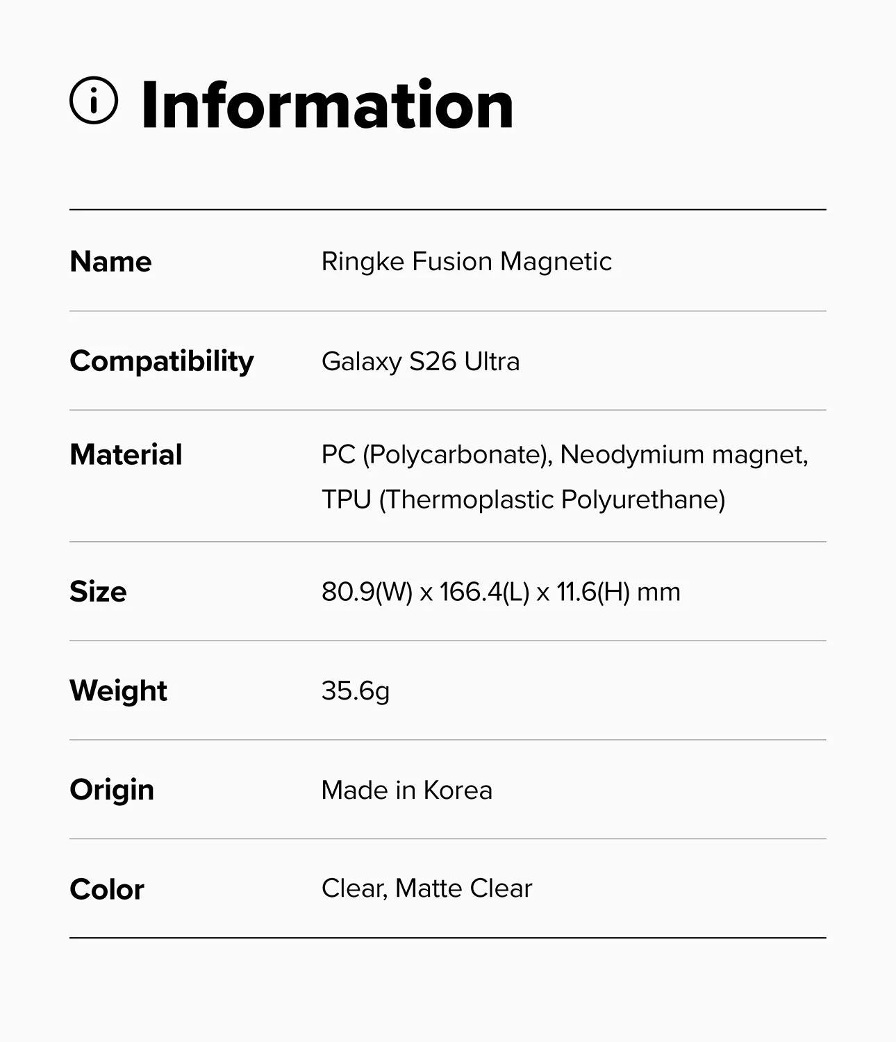 Galaxy S26 Ultra Case | Fusion Magnetic Matte - Image 12