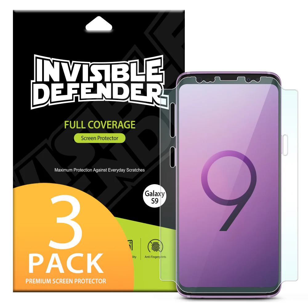 Galaxy S9 Screen Protector | Full Cover (3P)