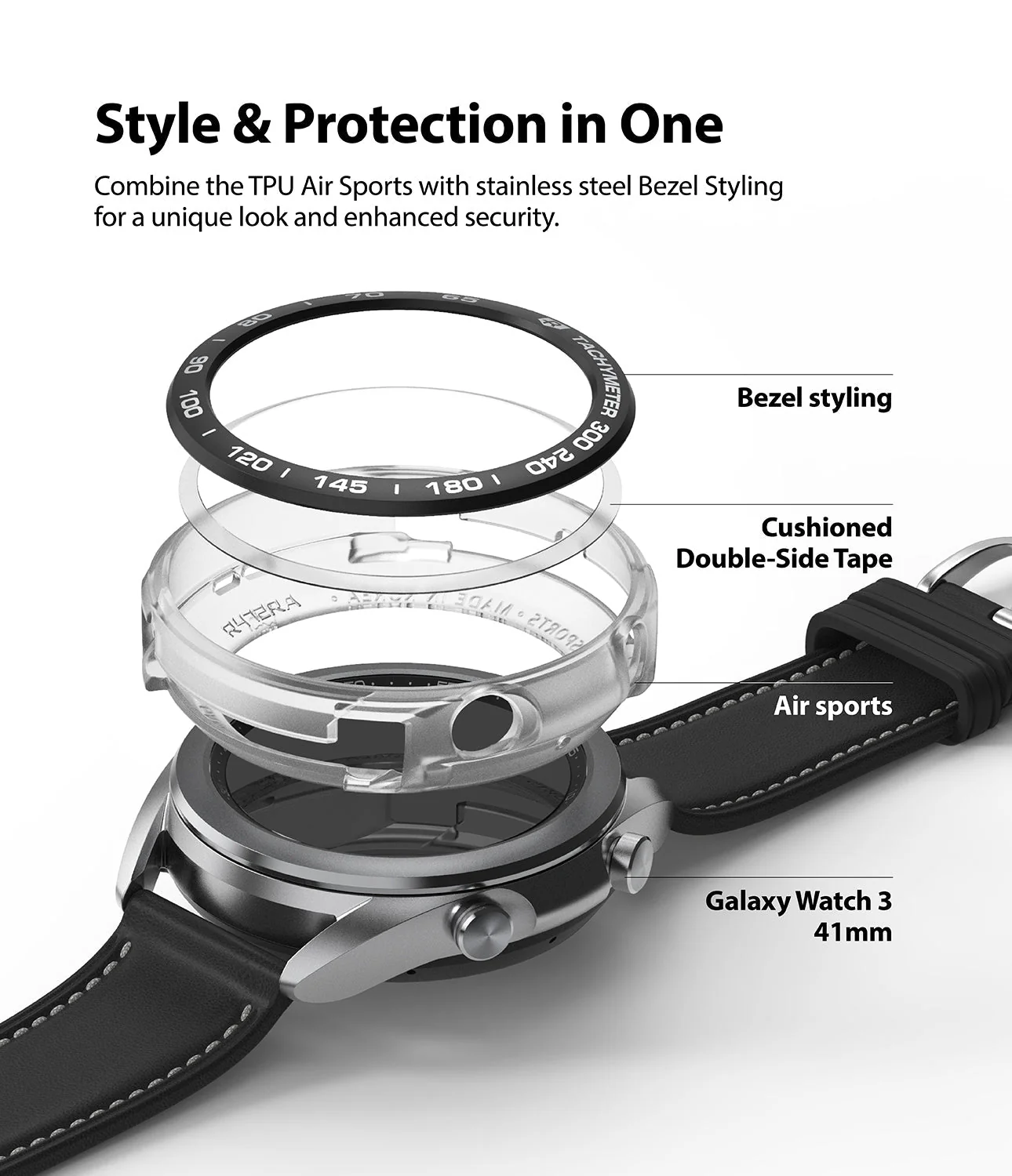 Galaxy Watch 3 41mm | Air Sports + Bezel Styling 10 - Image 17