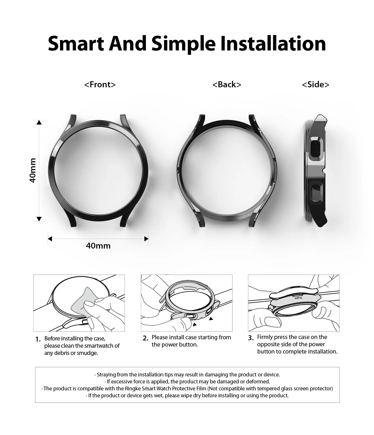 Galaxy Watch 4 40mm Case | Slim - Image 70