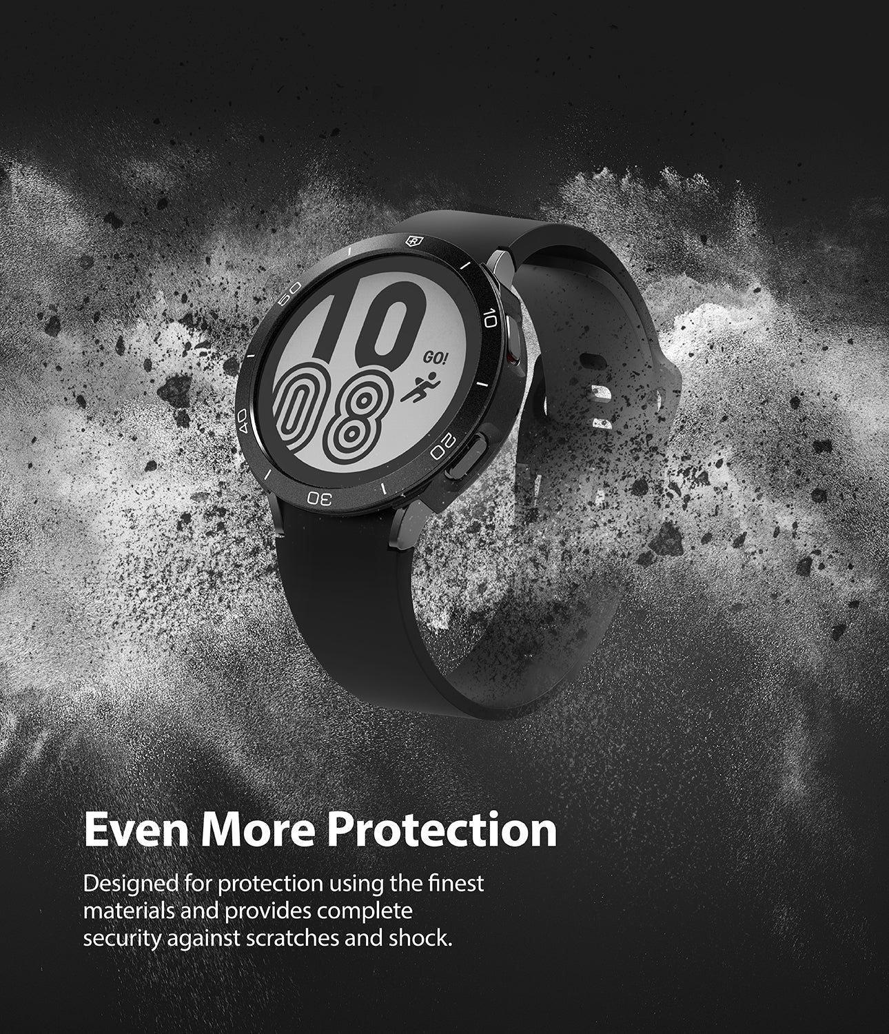 Galaxy Watch 4 44mm | Air Sports Black + Bezel Styling - Image 18