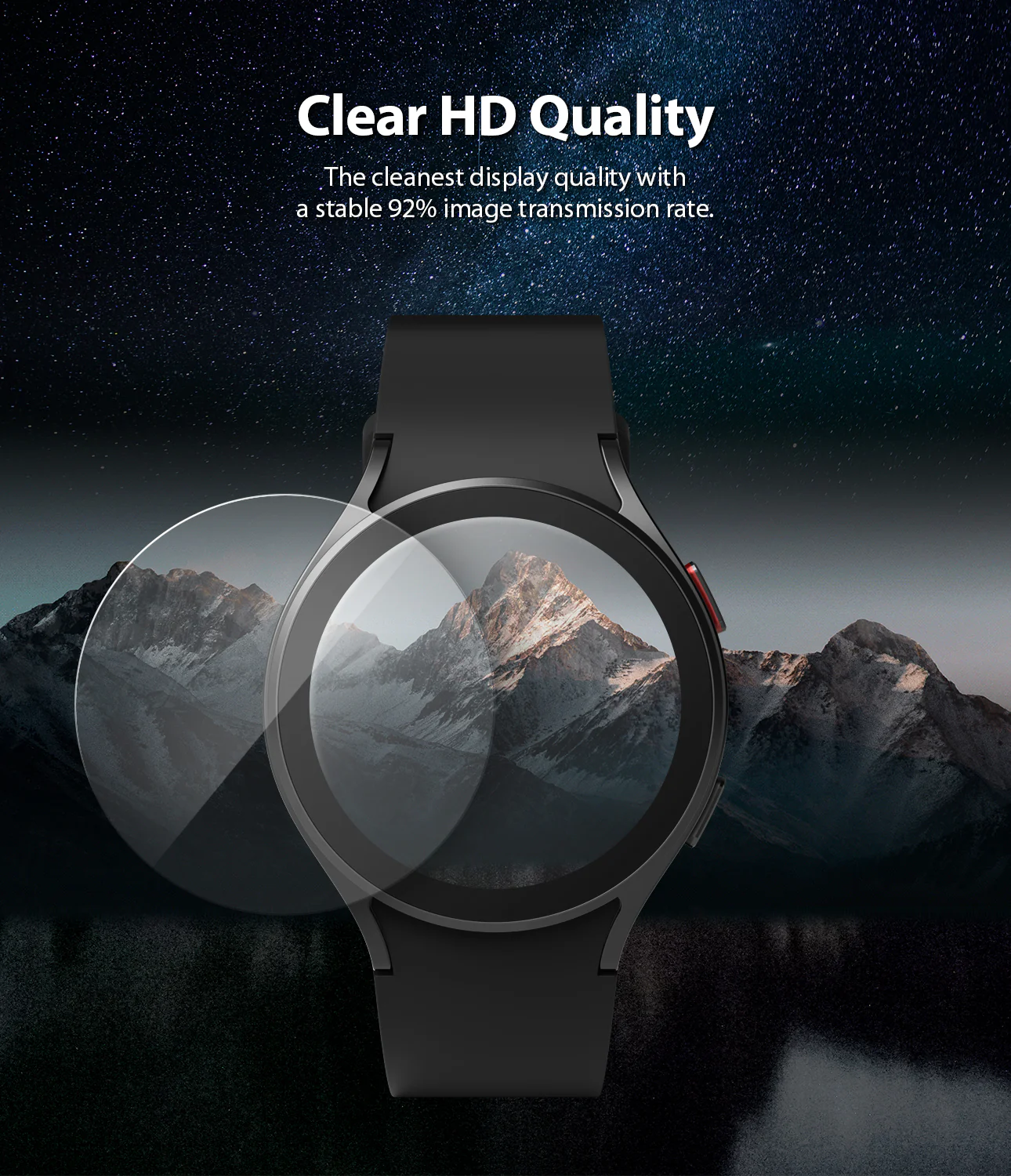 Galaxy Watch 5 / 4 Screen Protector | Glass - R4 - Image 6