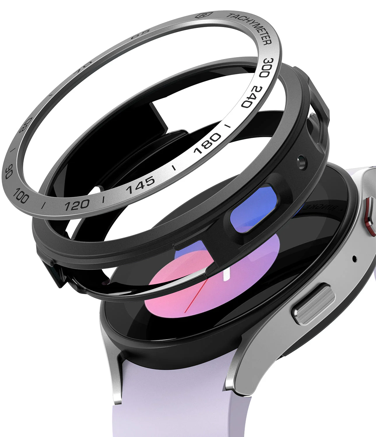 Galaxy Watch 5 40mm | Air Sports Black + Bezel Styling