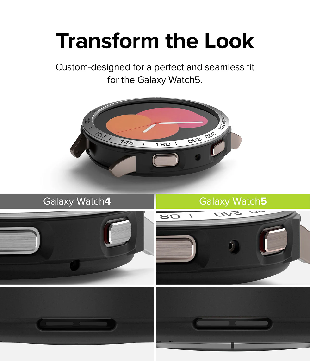 Galaxy Watch 5 40mm | Air Sports Black + Bezel Styling - Image 36