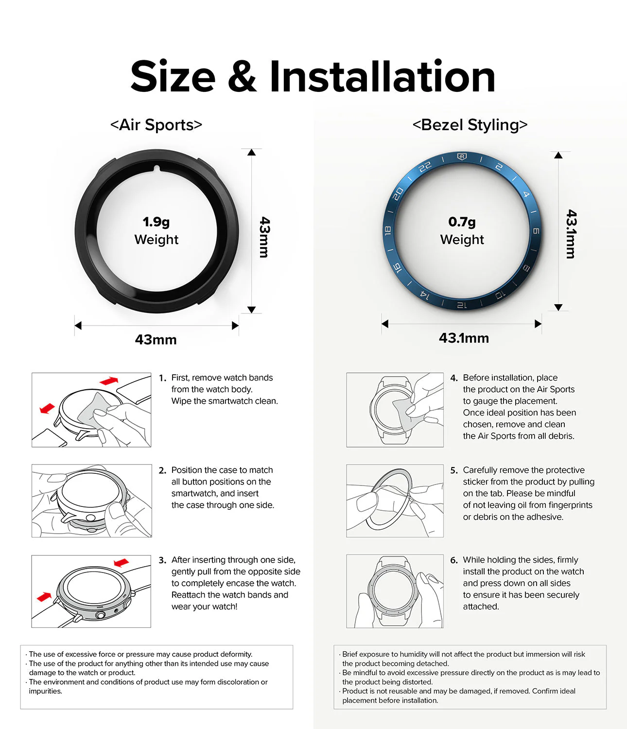 Galaxy Watch 5 40mm | Air Sports Black + Bezel Styling - Image 40