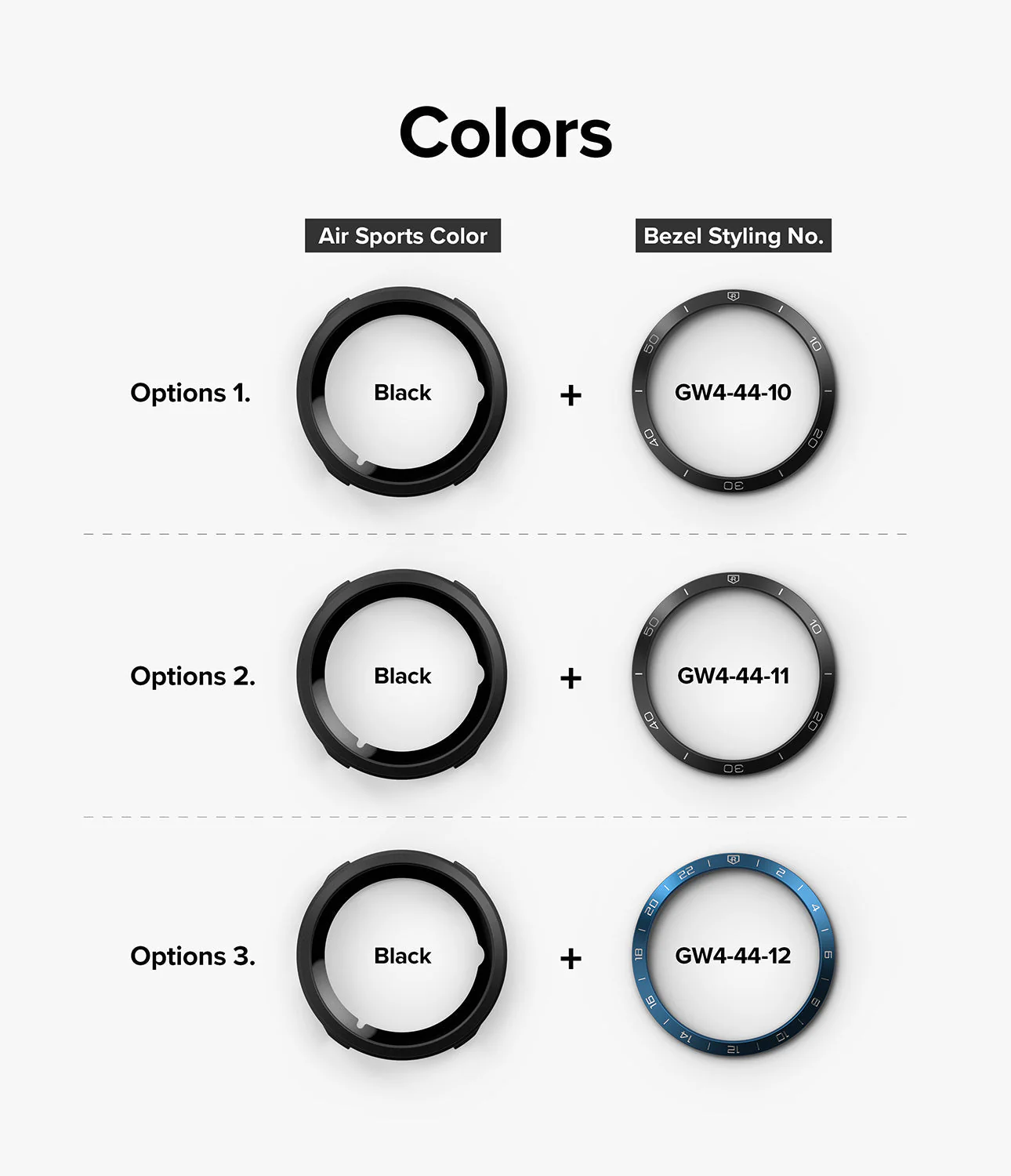 Galaxy Watch 5 44mm | Air Sports Black + Bezel Styling - Image 41