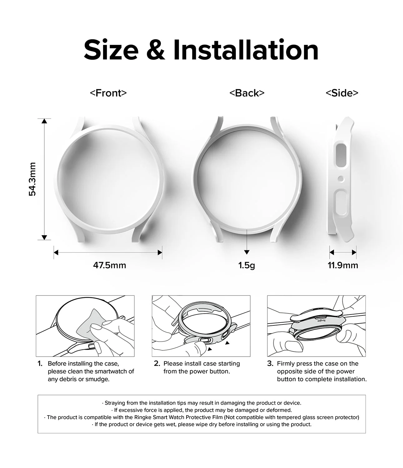 Galaxy Watch 5 Pro Case | Slim - Image 26