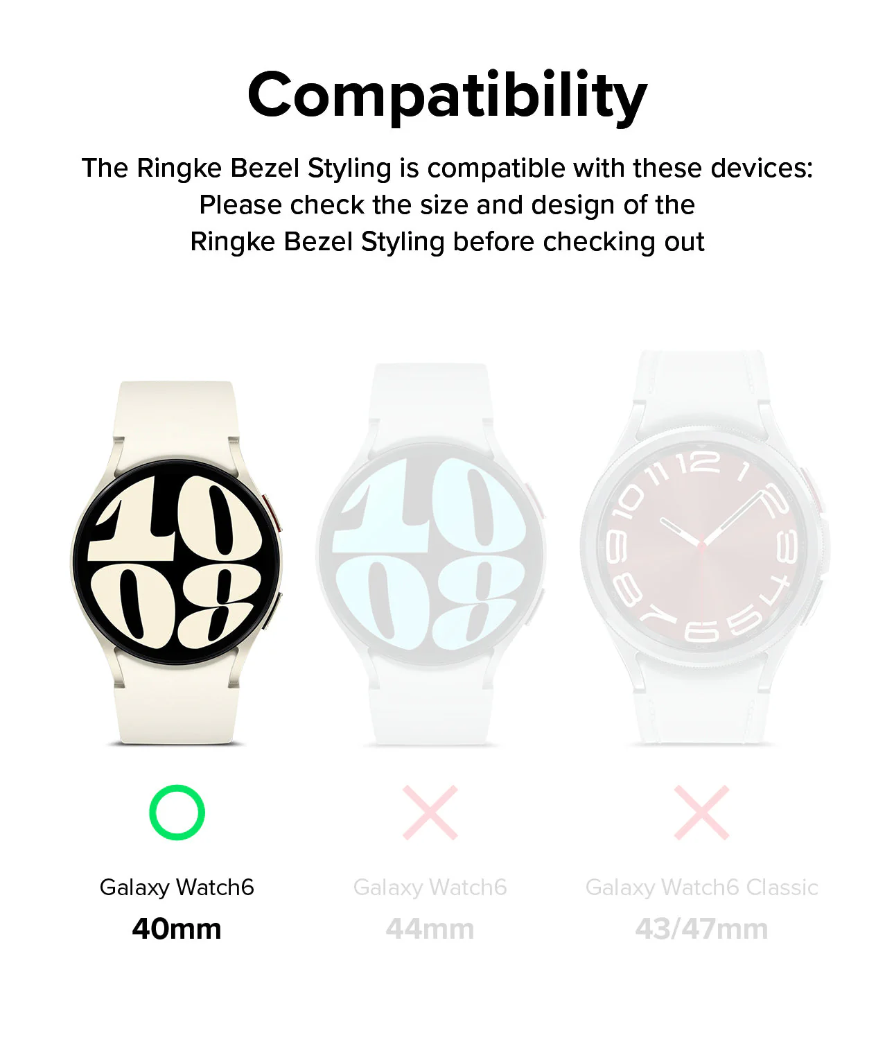 Galaxy Watch 6 (40mm) | Premium Bezel Styling - Image 3
