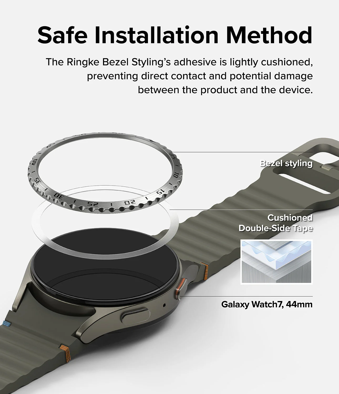 Galaxy Watch 7 (44mm) | Bezel Styling & Glass - Image 13