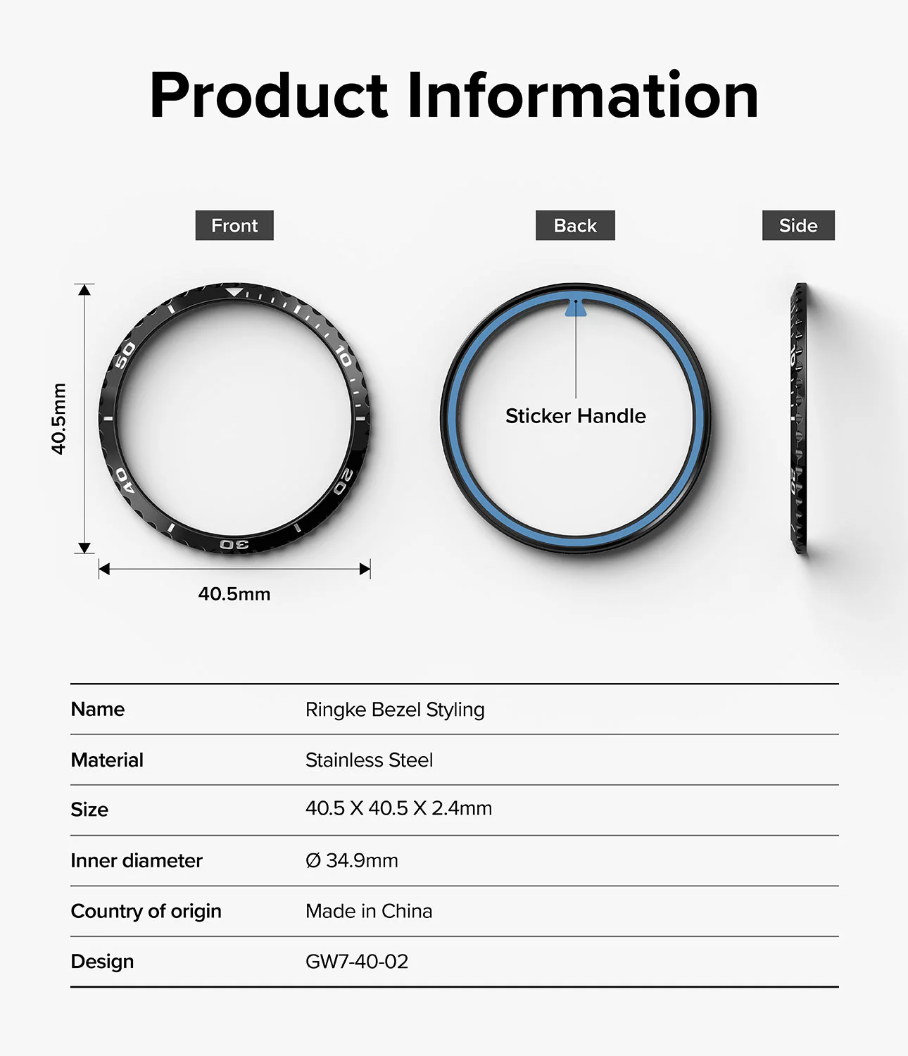 Galaxy Watch 7 (40mm) | Bezel Styling & Glass - Image 48