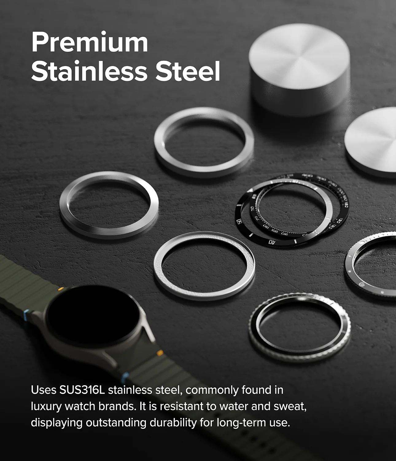 Galaxy Watch 7 40mm | Bezel Styling Premium & Glass - Image 10