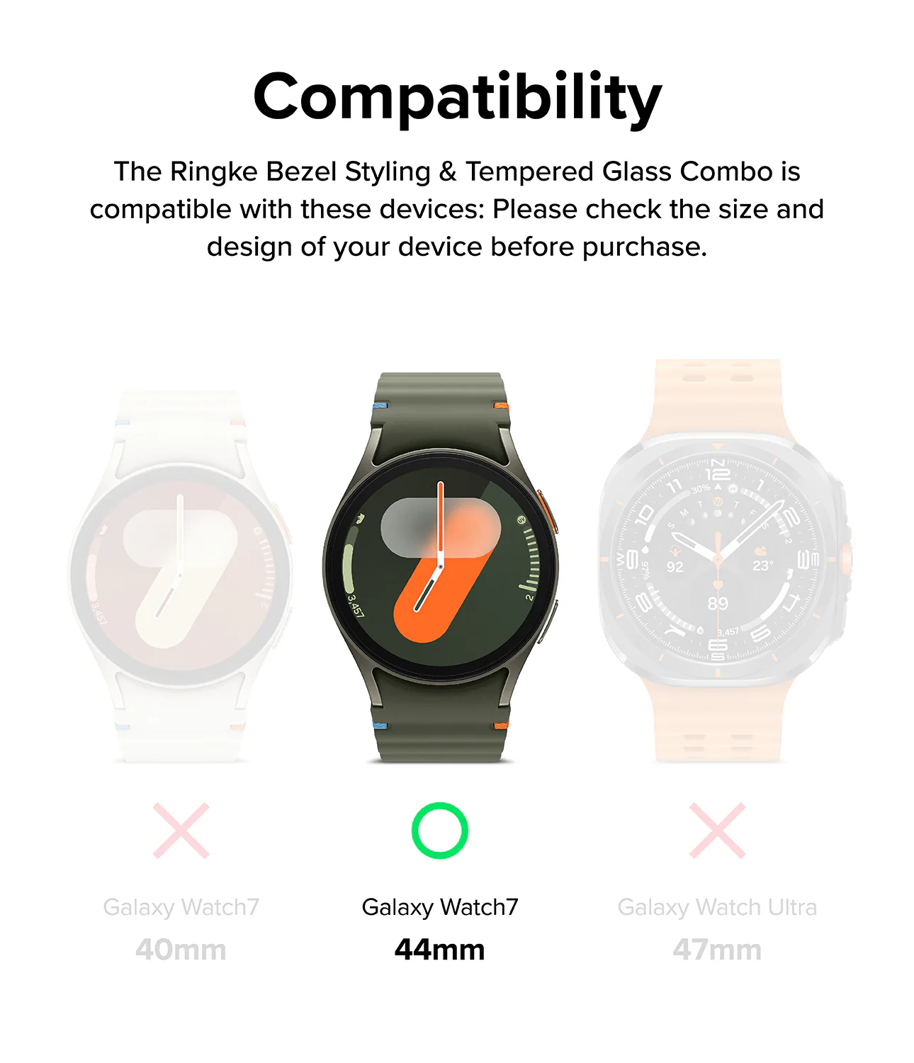 Galaxy Watch 7 44mm | Bezel Styling Premium & Glass - Image 77
