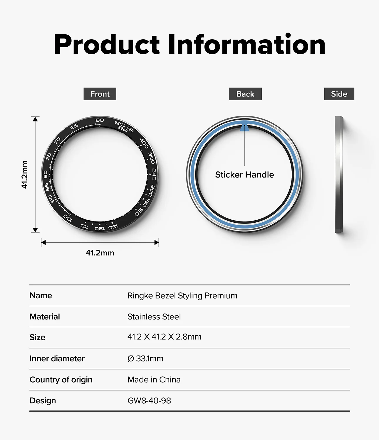 Galaxy Watch 8 40mm | Bezel Styling Premium - Image 63