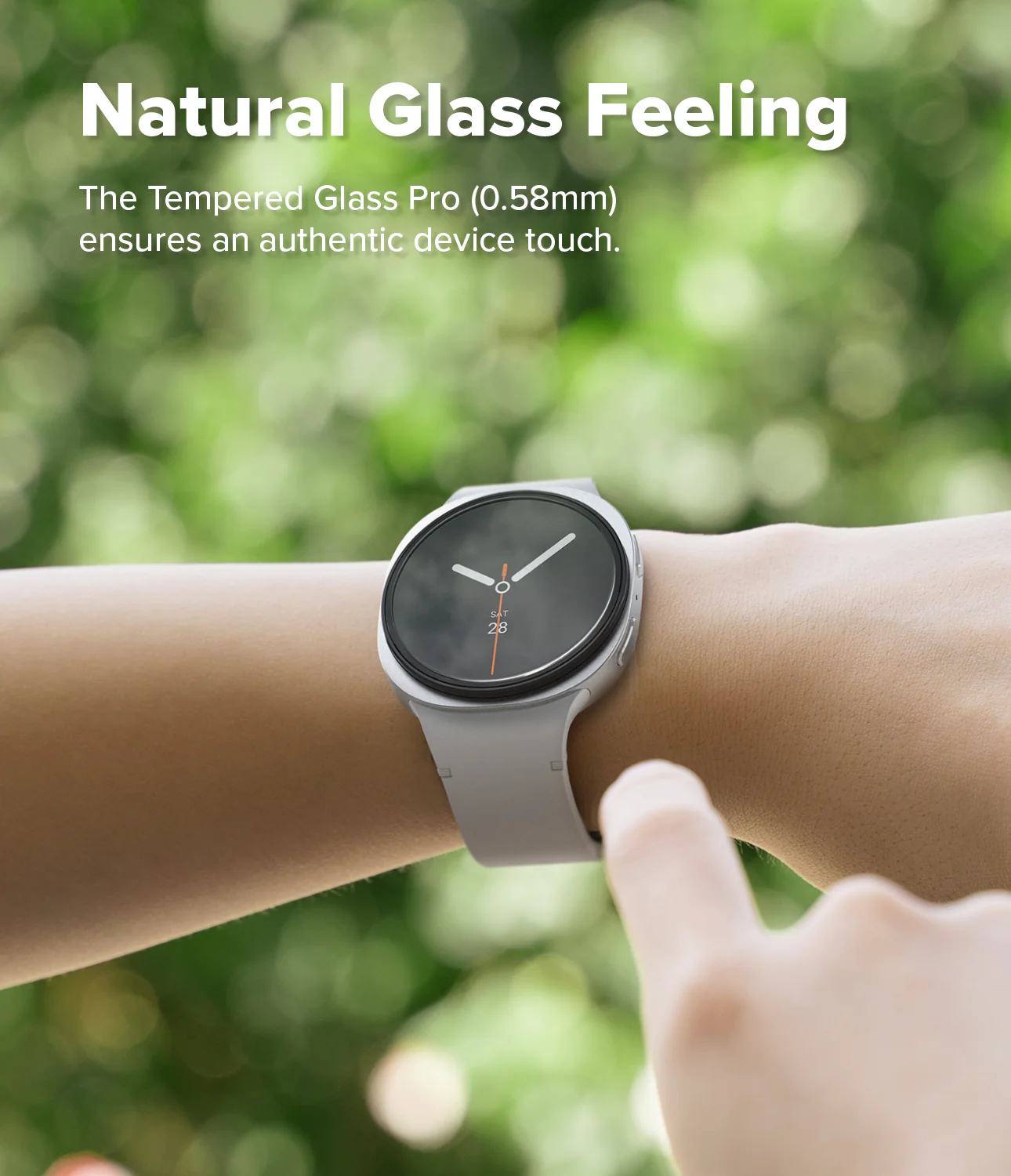 Galaxy Watch 8 40mm Screen Protector | Tempered Glass Pro - Image 9