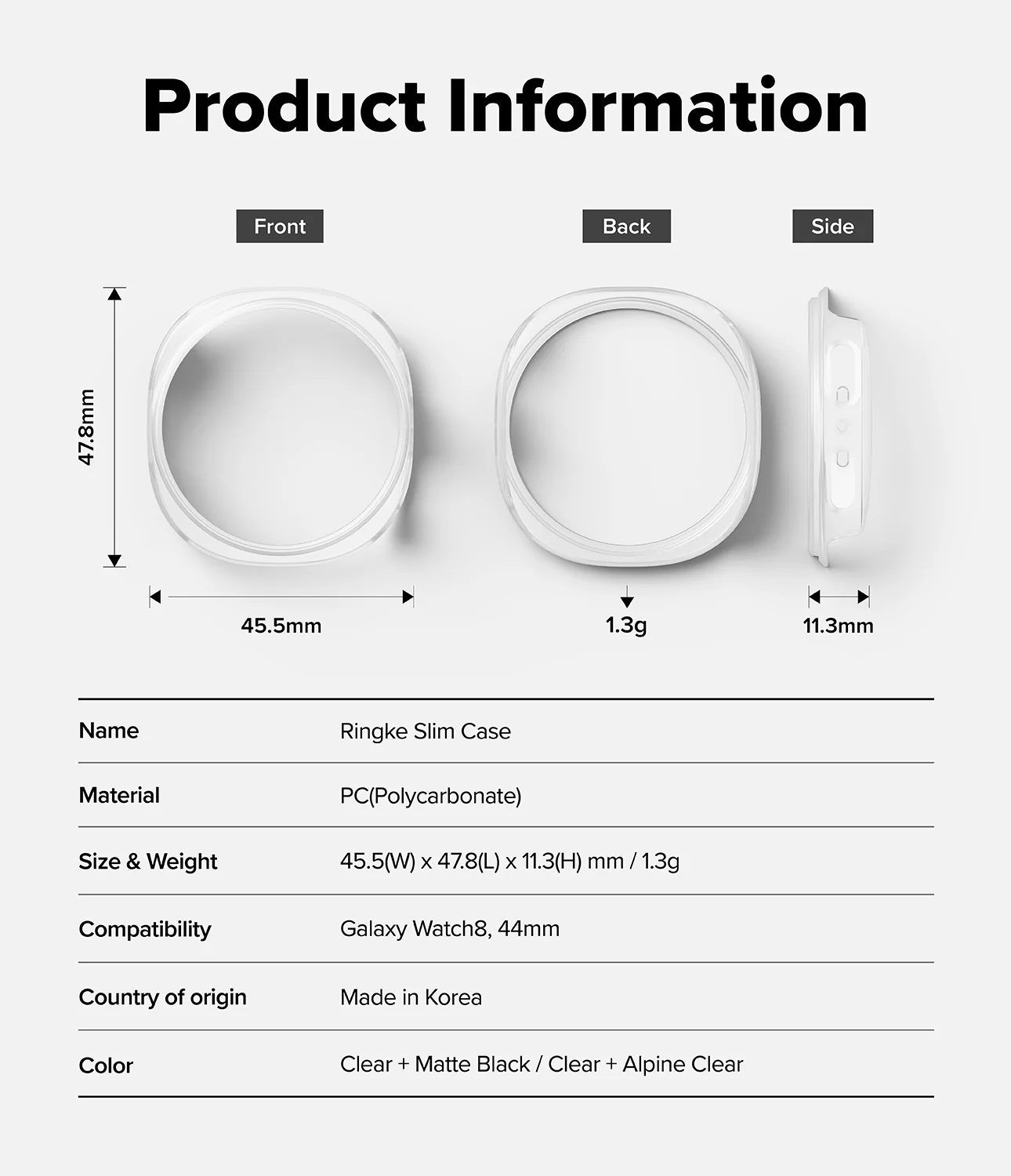 Galaxy Watch 8 44mm Case | Slim - Image 14