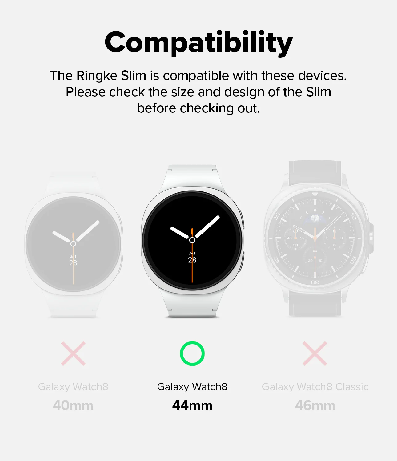 Galaxy Watch 8 44mm Case | Slim - Image 3